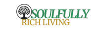 soulfully rich living logo with writing transparent background